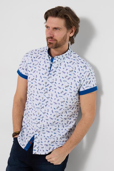 Produktbild Joe Browns Dragonfly Print Shirt with Button-Down Collar (XXL)