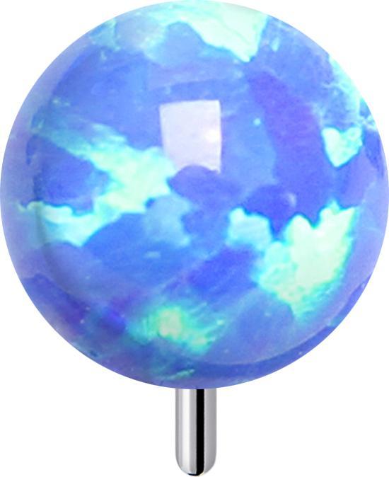 Immagine prodotto Star Piercing Threadless Blu opalino (Titanio, senza ottone)