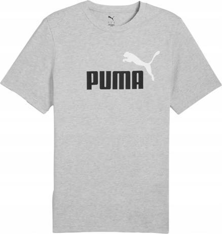 Actual product image Puma Ess 2 Color No. T-Shirt 1 Logo Tee Hellgrau (L)