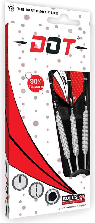 Immagine prodotto Bull's Dot D2 90% Tungsten Steel Dart (22 g)