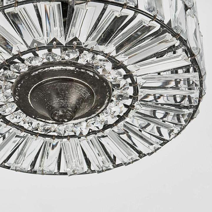Image du produit Loberon Plafonnier Hutton brun antique/clair (E14)