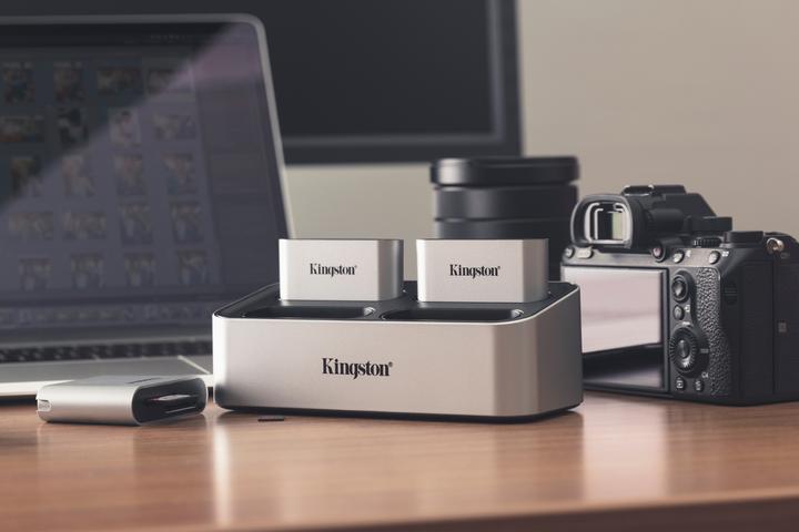 Image du produit Kingston Lecteur de cartes USB-C & USB-A miniHub USB3.2 Gen1 détail (USB-C, 2 Ports)