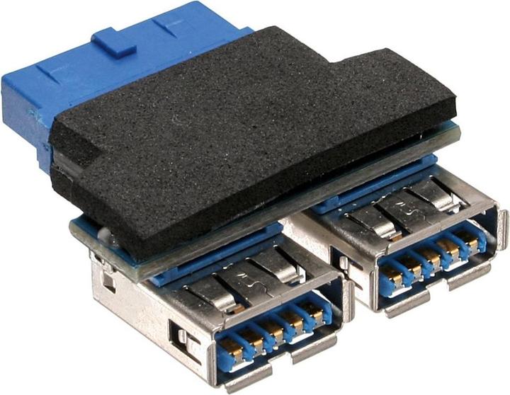 Produktbild InLine Adapter intern USB 3.0 zu extern USB 3.0 - Platine (USB 3.0, 36 cm)