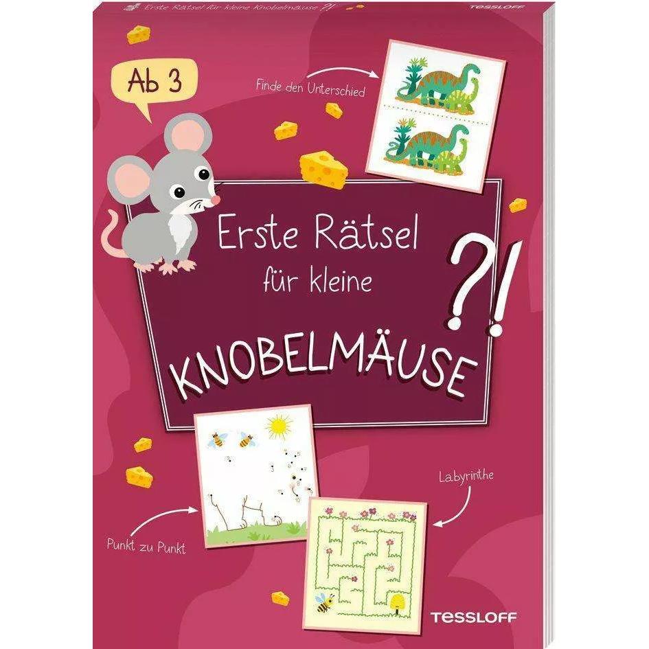 Erste Rätsel für kleine Knobelmäuse, Kinderbücher von Corina Beurenmeister