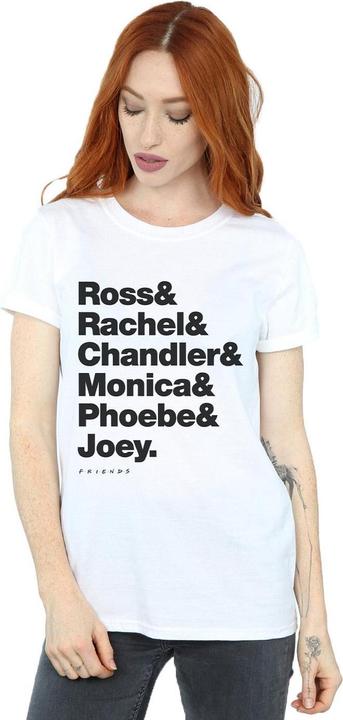 Produktbild Friends First Names Text TShirt