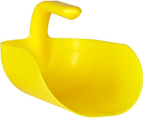 Actual product image Vikan Hand shovel, ergonomic, capacity 2 l, pack of 10, yellow.