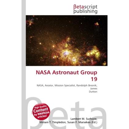 NASA Astronaut Group 19, Fachbücher
