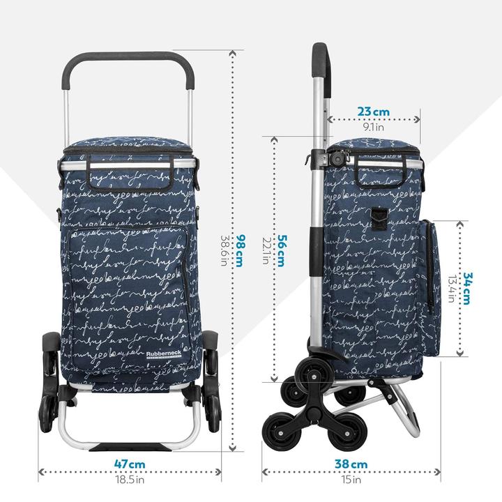 Actual product image Rubberneck Klappbarer Einkaufstrolley