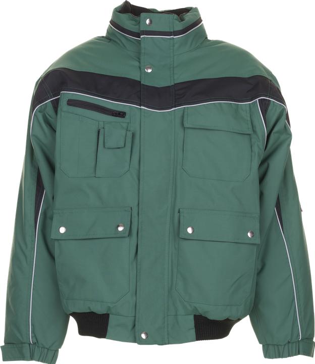 Produktbild Planam unisex Arbeitsjacke PLALINE grün, schwarz Grösse 3XL (3XL)