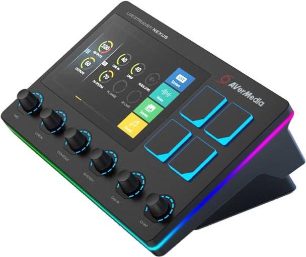 Productafbeelding AVerMedia zub live streamer nexus audio mixer (Studio en live mixer)