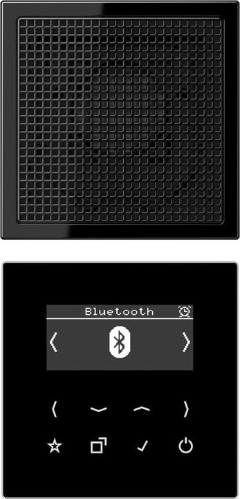 Produktbild JUNG Smart Radio DABLS1BTSW DAB+ m. Bluetooth-Set Mono (DAB+, FM, Internetradio, Bluetooth)