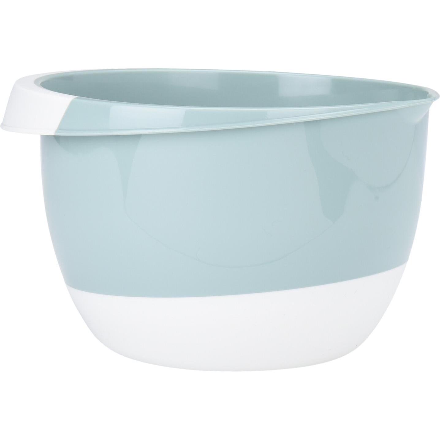 Thumbnail - Mojawo 2er Set Rührschüssel Mixschüssel Schüssel 3,5L + 2L, Schüssel + Schale, Weiss