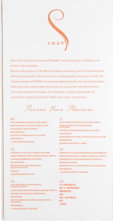 Immagine prodotto Swan La pesca rotante e vibrante Blossom