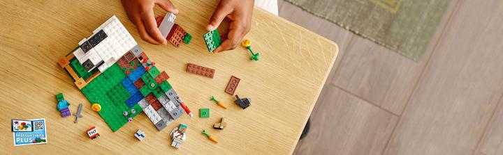 Actual product image LEGO The rabbit ranch (21181, LEGO Minecraft)