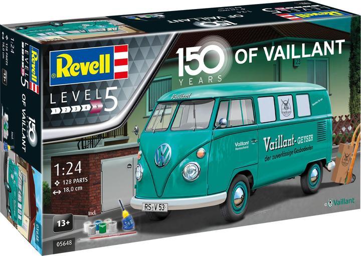 Image du produit Revell Coffret cadeau 150 ans de Vaillant (bus VW T1)