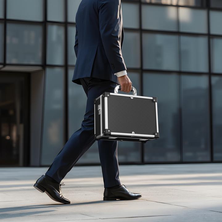 Produktbild Wiltec Alu Universalkoffer 32x23x16cm Werkzeugkoffer Werkzeugkiste Transportbox