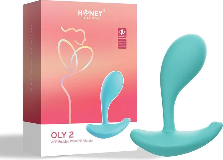 Produktbild Honey Play Box HoneyPlayBox OLY 2 GPunkt Vibrator mit App Türkis