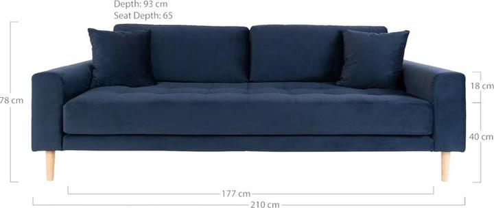 Produktbild House Nordic Lido (3-Sitzer)