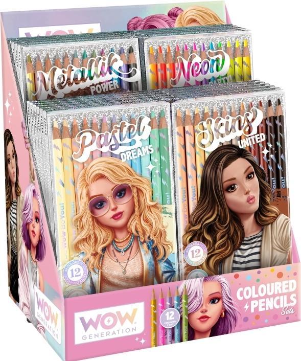 Produktbild Kids Licensing Wow Generation Farbstifte ass (12x)