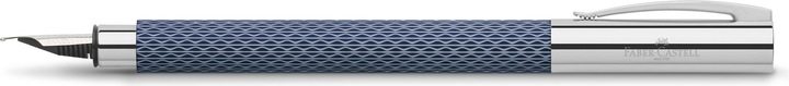 Actual product image Faber-Castell Fountain pen Ambition OpArt Deep Water nib width M (Blue)