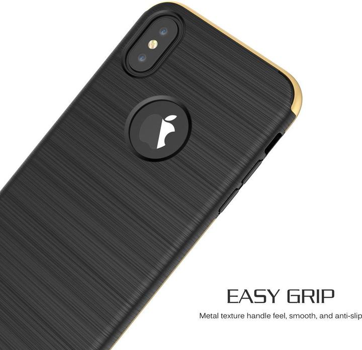 Produktbild König Design Handyhülle für Samsung Galaxy J3 (2017) Schutzcase Backcover Bumper Etuis Gold (Samsung Galaxy J3 (2017))