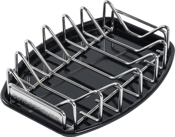 Actual product image Outdoorchef Universal-Rack als Rippchen Halter und Bratenkorb