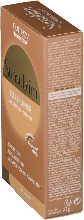 Produktbild Nutreov Sunsublim Self-Tanner 28 Gel-Caps