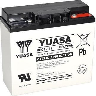 Panasonic Batterie YUASA REC22-12I (12V, 22Ah, zyklisch) (62756975)