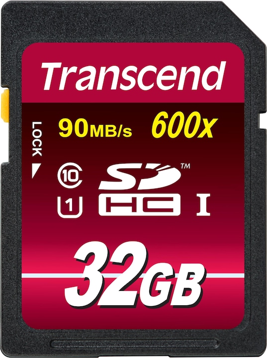 Produktbild Transcend SDHC Ultimate 600x (32 GB, SDHC, U1, UHS-I)