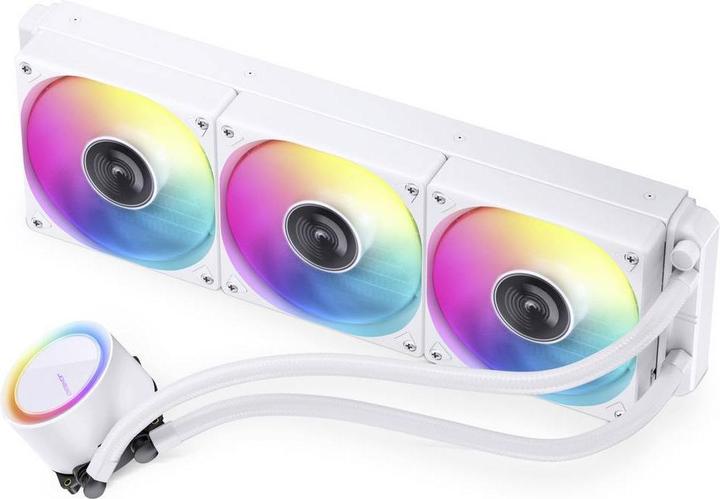 Actual product image Jonsbo TG-360 AiO Wasserkühlung, ARGB - 360mm, weiss (120 mm)