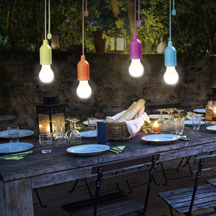 Produktbild Easymaxx LED-Ziehleuchte 4er-Set