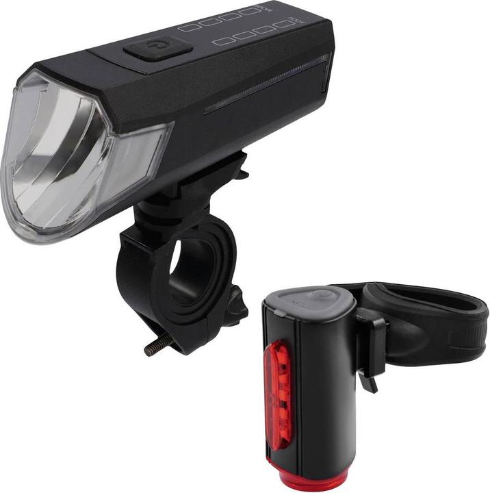 Fischer Set batteria-USB-LED Bel.