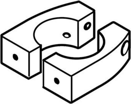 Ergotron Split Pole-Mount Bracket