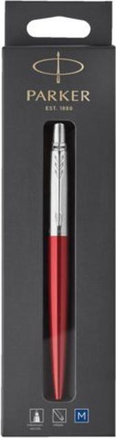 Actual product image Parker Ballpoint pen JOTTER Kensington BL M (Red, Chromed, 1 x)