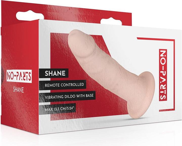 Produktbild No-Parts - Shane Vibrations Dildo mit Fernbedienung - 13 cm