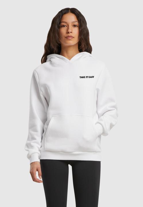 Actual product image Miss Tee Take It Easy Flowers Ladies Fluffy Hoody - 205789 (XS)
