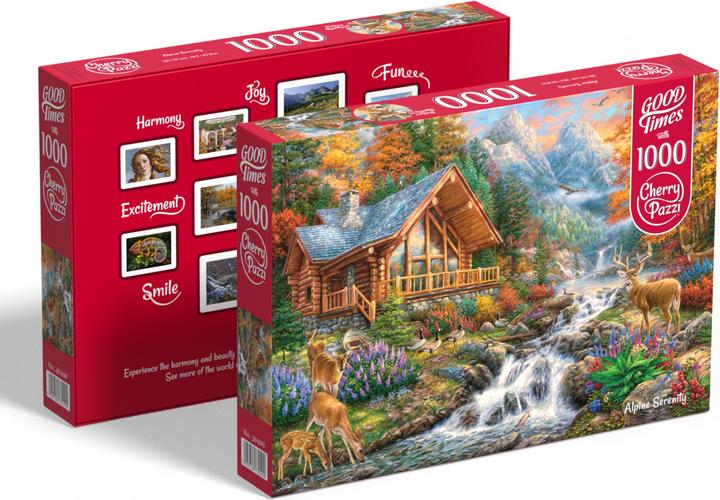 Productafbeelding Cherry Pazzi Puzzel Stil hoog in de bergen 1000 stukjes (1000 onderdelen)