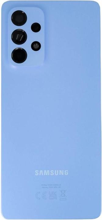 Produktbild Samsung A536B Galaxy A53 5G Back Cover Awesome Blue (Service Pack) (Galaxy A53 5G)