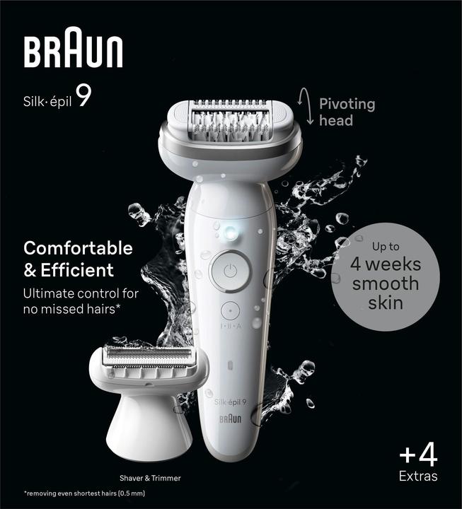 Actual product image Braun 9-041 Silk-épil epilator