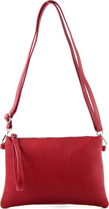 Only-Bags.Store Clutch Umhängetasche Leder medium