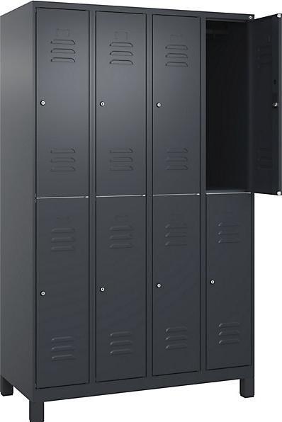 Actual product image C+P Double-decker locker Classic PLUS (120 cm, 195 cm)