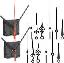 Actual product image St. Leonhard Set of 2 radio controlled clock movements with 3 sets of hands each for self-designed clocks