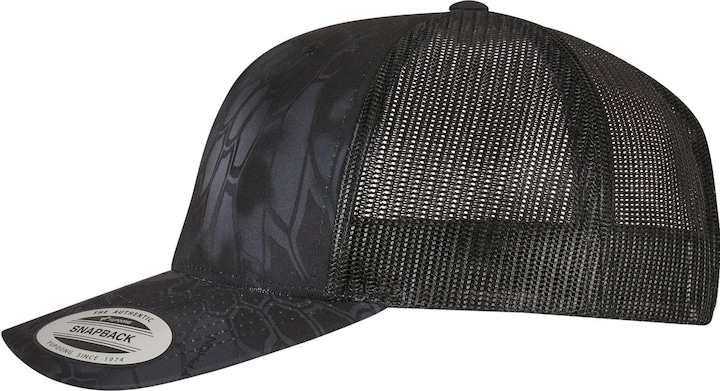 Actual product image Flexfit YP CLASSICS® KRYPTEK® RETRO TRUCKER CAP - 53229 (One size)