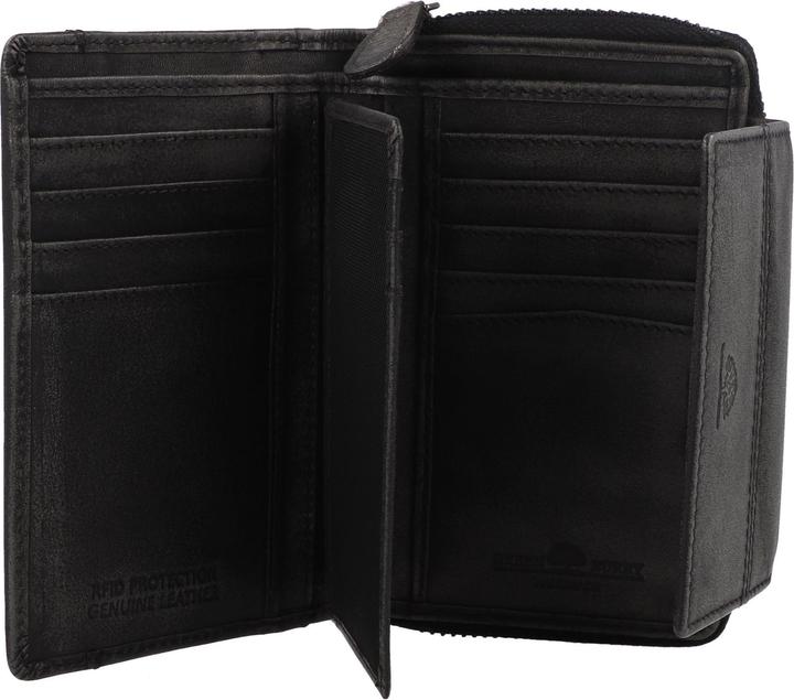 Image du produit Greenburry Destressed Geldbörse RFID Schutz Leder 13.5 cm