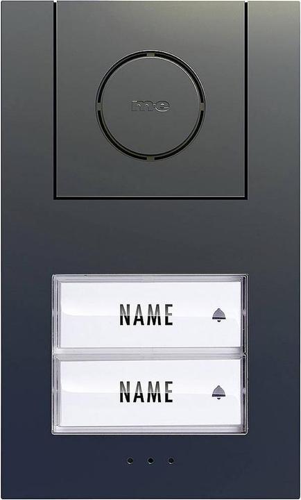 Immagine prodotto M-E 41191 Sistema citofonico cablato unità esterna casa bifamiliare (Cablato)