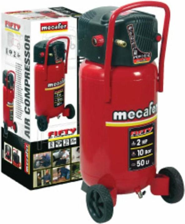 Immagine prodotto Mecafer Compressore d'aria verticale FIFTY 1500 W 10 bar 50 L (50 l)