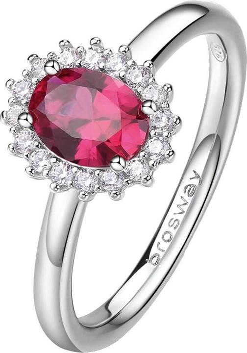 Produktbild Brosway Fancy Passion Ruby FPR75 elegant silver ring - Circuit: 50 mm (50)