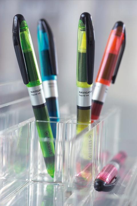 Actual product image STABILO Highlighter - NAVIGATOR - pack of 10 - green (Green, 5 mm, 10 x)