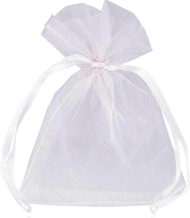 Accentra Organzabeutel weiss, 12 x 9 cm (1x)