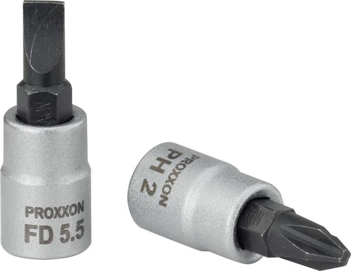 Actual product image Proxxon 1/4" cross slot insert
